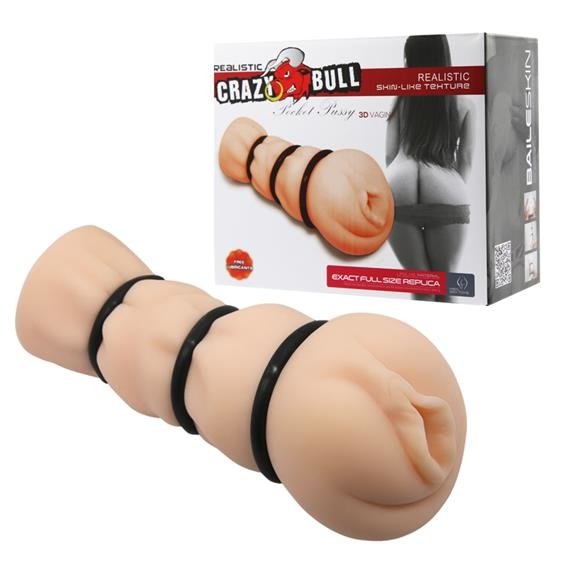 Crazy Bull Masturbator Pocket Pussy Sex Toys Masturbators