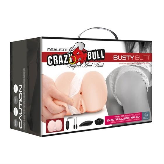 Crazy Bull Vagina and Anal Busrty Butt Masturbator Sex Toys