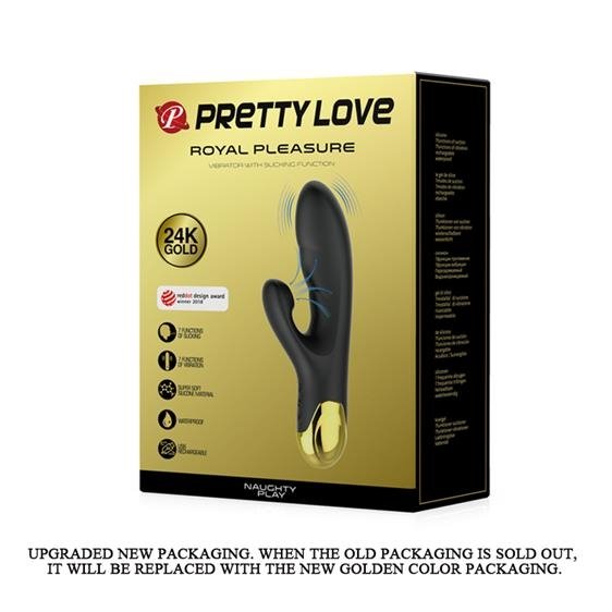 Pretty Love Royal Pleasure Sucking Funct. Vibrator Sex Toys