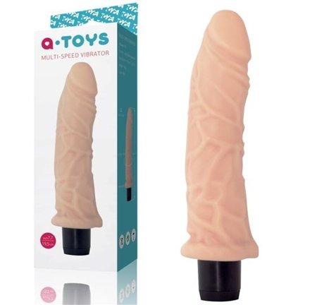 A-TOYS, Realistic Multi-Speed vibrator,, TPE, vibration modes, 16.5 cm