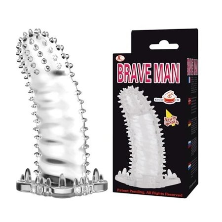 Brave Men Penis sleeve, Crystal