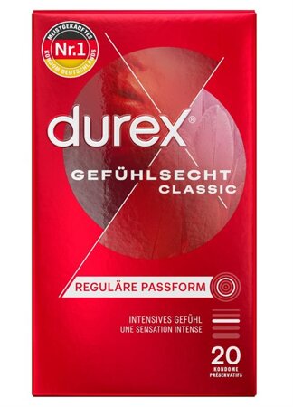 Durex Gefuhlsecht Classic 10pcs