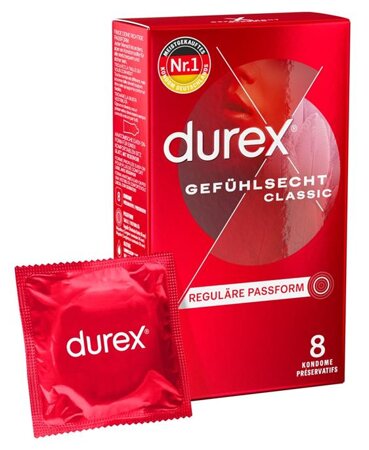 Durex Gefuhlsecht Classic 8pcs