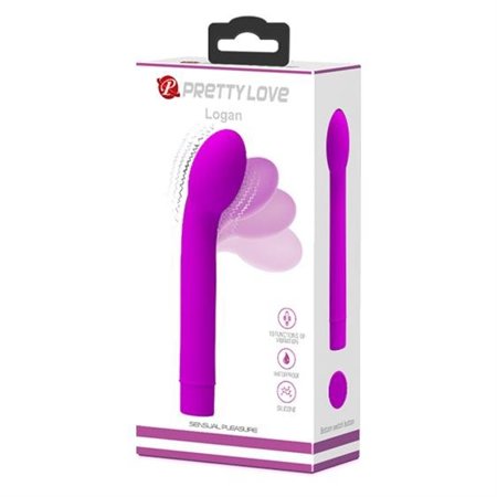 Pretty Love Logan Vibrator Purple