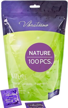 Prezerwatywy -Vibratissimo Nature, 100 szt..