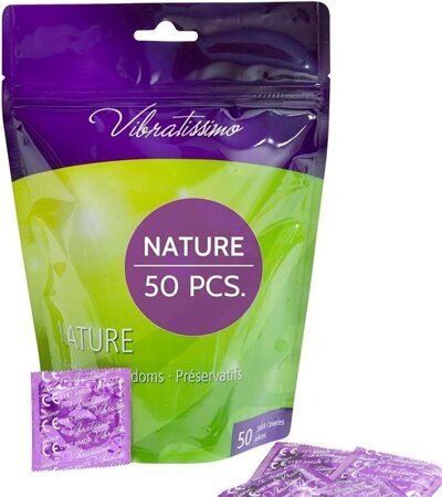 Prezerwatywy -Vibratissimo Nature, 50 szt..