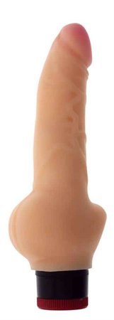 RealStuff 7 inch Vibrator Flesh