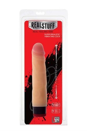 RealStuff 7 inch Vibrator Flesh