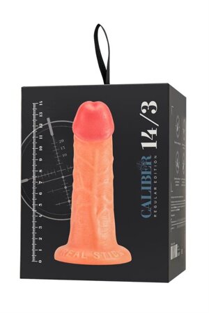 Realistic dildo Caliber 14/3 , PVC, flesh,  length 14cm, diameter 3cm