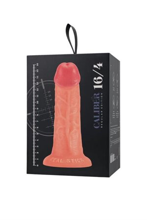 Realistic dildo Caliber 16/4 , PVC, flesh,  length 16cm, diameter 4cm