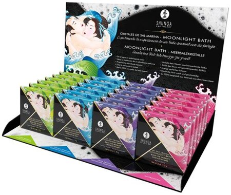 Shunga Bath Salt Display 24er