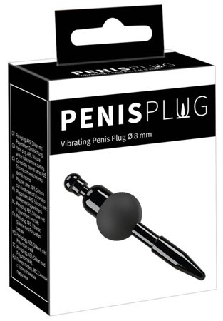 Vibrating Penis Plug 8mm