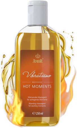 Vibratissimo Hot Moments Massageöl 250 ml