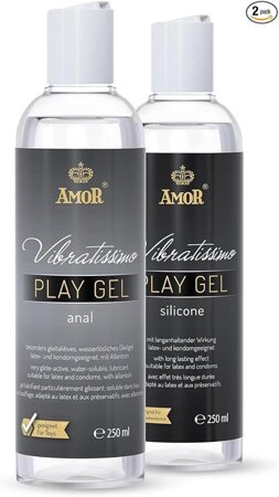 Vibratissimo Play Gel, anal 250ml